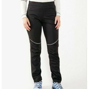 Swix Mens Black Elastic Waist Drawstring Stretch Bekke Technical Pants Large